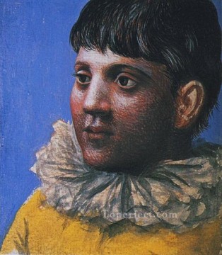 Pablo Picasso Painting - Retrato de un adolescente en Pierrot 1 1922 Pablo Picasso